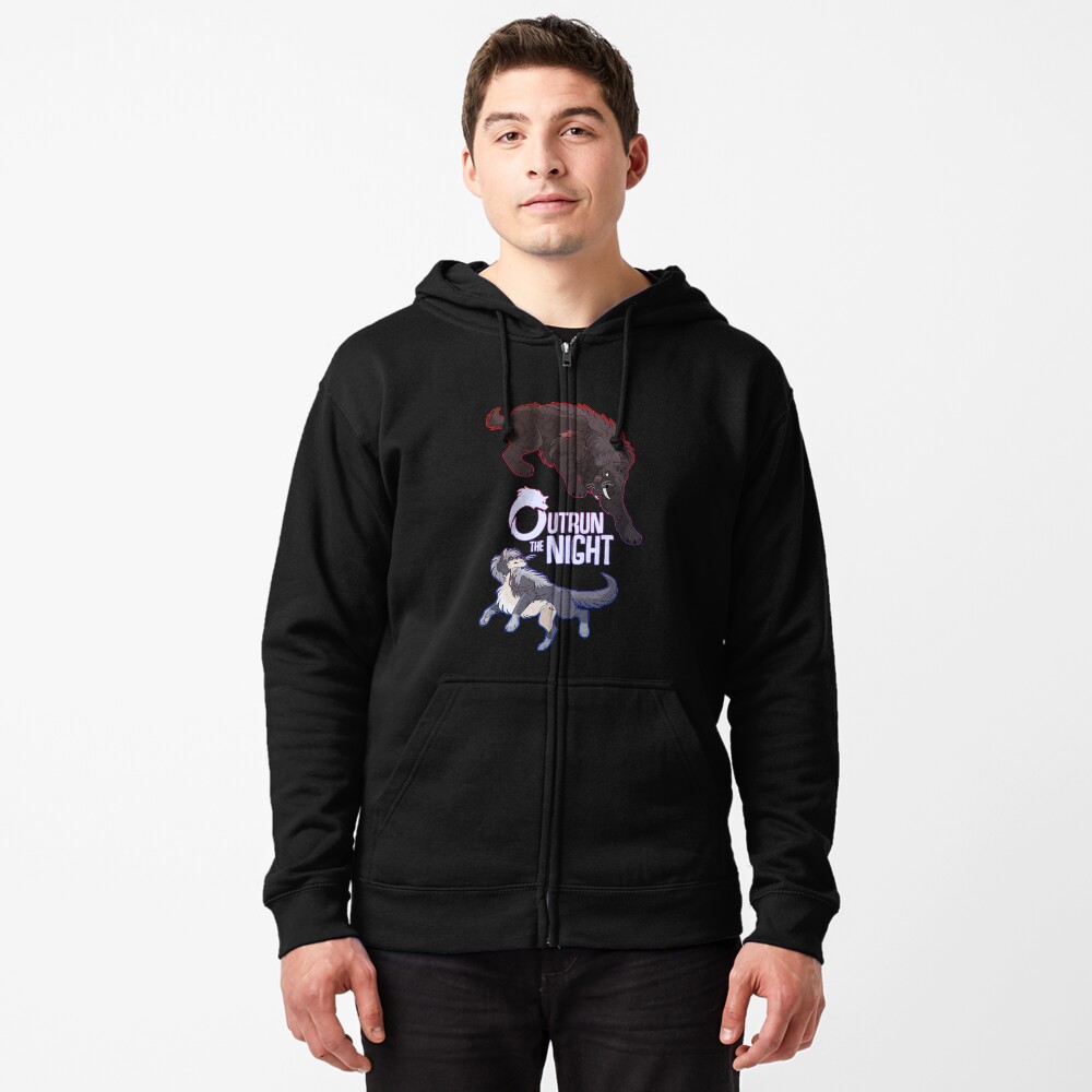 Item preview, Zipped Hoodie designed and sold by OutrunTheNight.