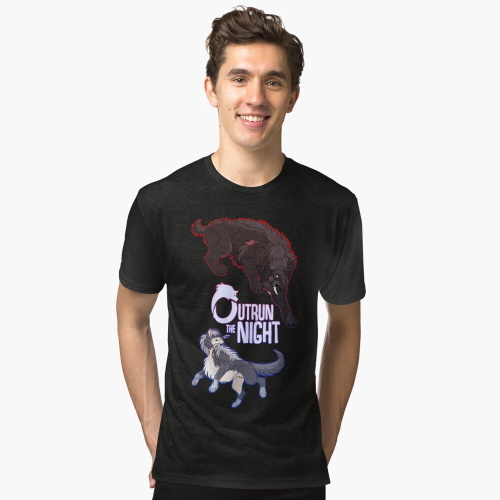 Item preview, Tri-blend T-Shirt designed and sold by OutrunTheNight.