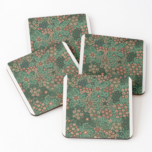 Item preview, Japanese floral print pattern G.A. Audsley designed and sold by cocomelon168.