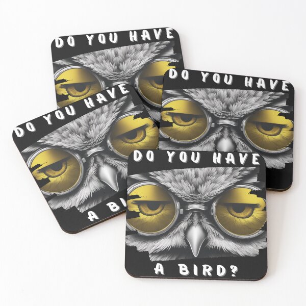 Item preview, Cool owl has a bird designed and sold by KarakitAI.