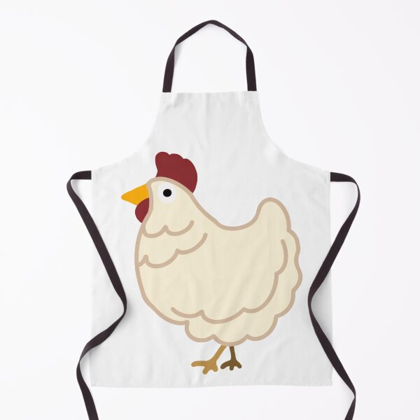 Item preview, Simplistic White Chicken designed and sold by TheBlueChicken.