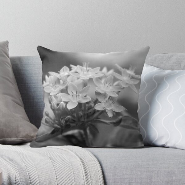 Pentas B&W Throw Pillow