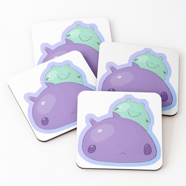 Item preview, A pair of cat-like slimes designed and sold by DuckhatsMcGee.
