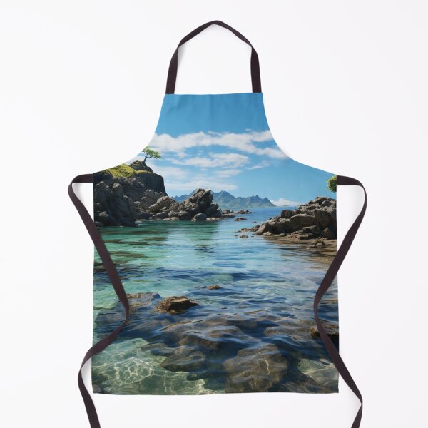 Item preview, Coastal Art Realistic Landscape Realism Painting Tropical Beaches C111-03 designed and sold by MPCFICTION.