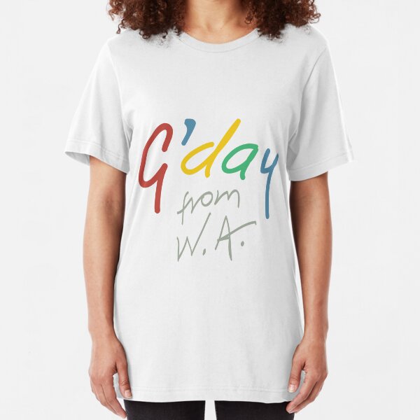 G'day from WA Slim Fit T-Shirt