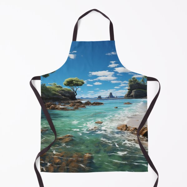 Item preview, Coastal Art Realistic Landscape Realism Painting Tropical Beaches C111-04 designed and sold by MPCFICTION.
