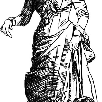 Artwork thumbnail, Victorian cat by Gretagarbage