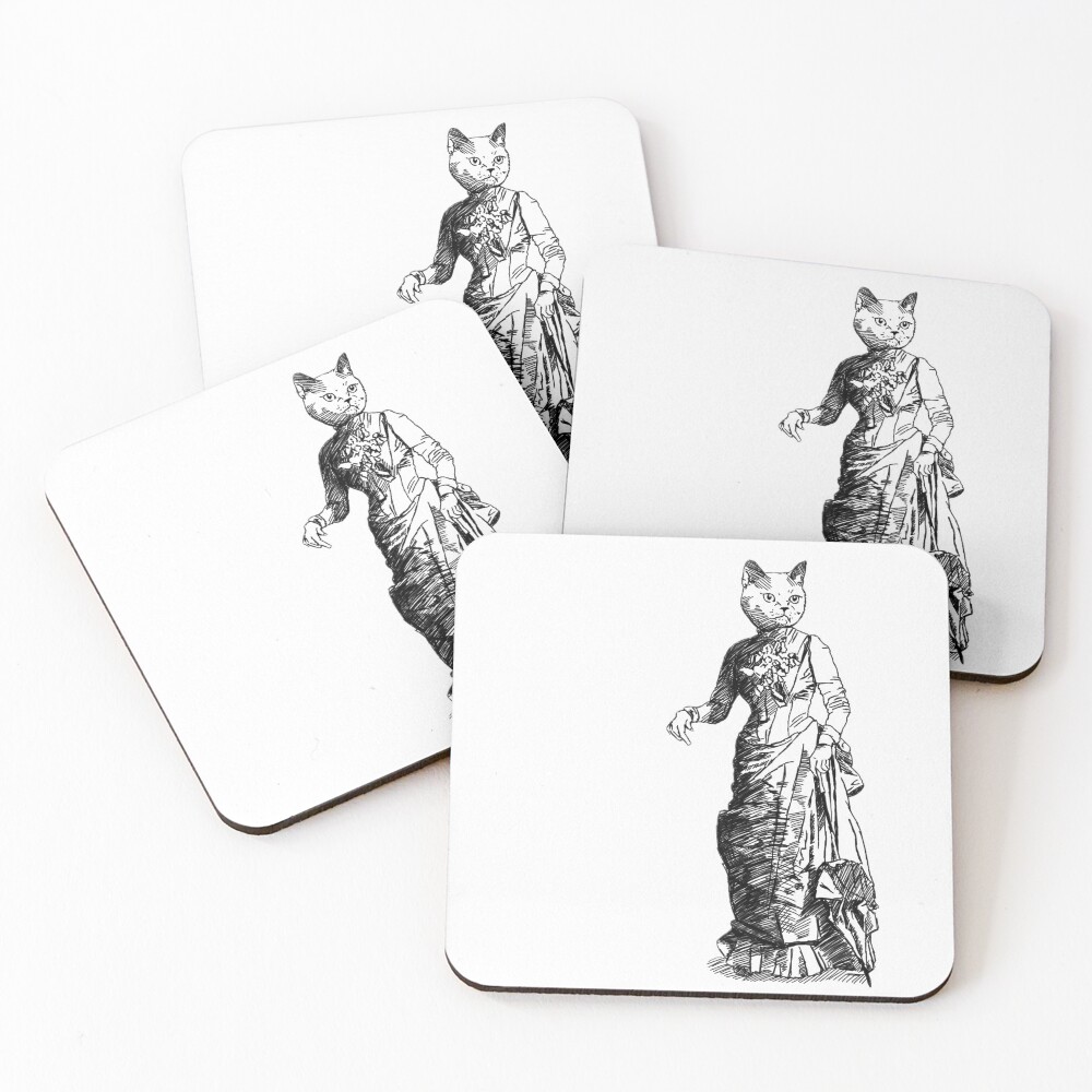 Item preview, Coasters (Set of 4) designed and sold by Gretagarbage.