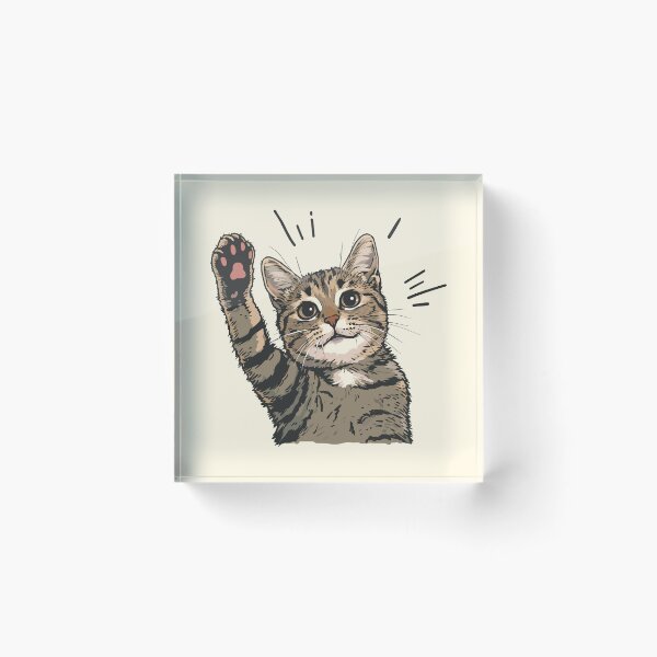 Item preview, Cat Paw High Five designed and sold by MadSwellDesigns.