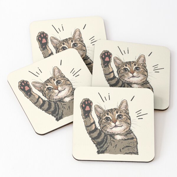 Item preview, Cat Paw High Five designed and sold by MadSwellDesigns.