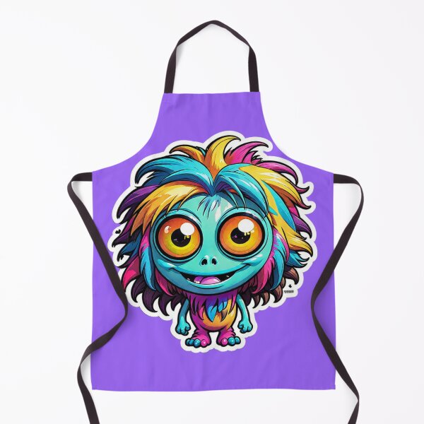 Item preview, “Colorful rogue: Digital monster with charm” designed and sold by digistampdesign.
