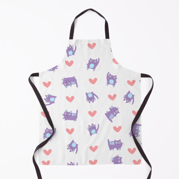 Item preview, Funny Purple Cats in Hearts - Stickers Pack designed and sold by Tomasz C.
