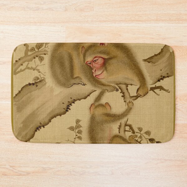 Item preview, Monkey vintage Japanese animal painting by G.A. Audsley-Japanese illustration. designed and sold by cocomelon168.