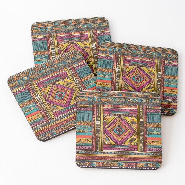 Item preview, Painted abstract tribal pattern. 8 designed and sold by SweetRossel.