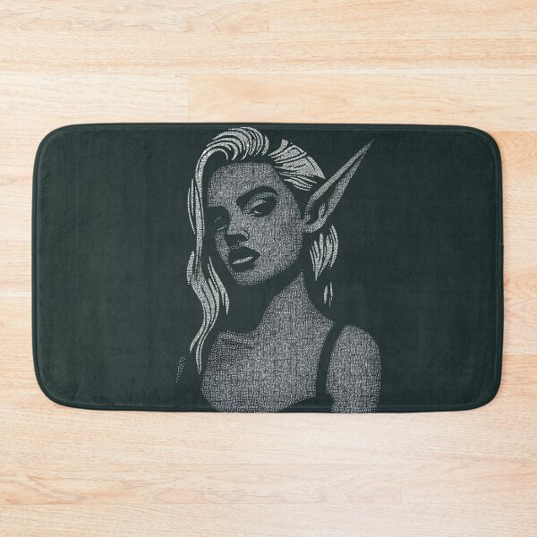 Item preview, Elf girl portrait designed and sold by harshu77.