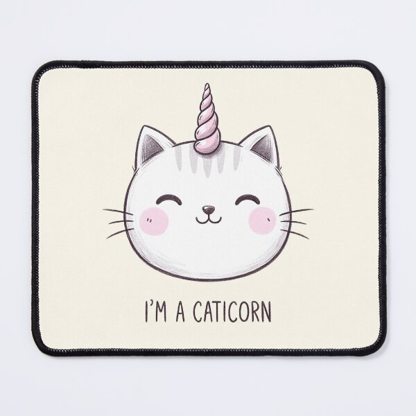 Item preview, Whimsical Caticorn Illustration designed and sold by RuyaFab.