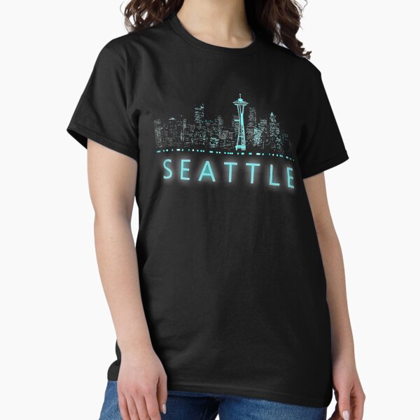Item preview, Digital Cityscape: Seattle, Washington designed and sold by Jared Davies.
