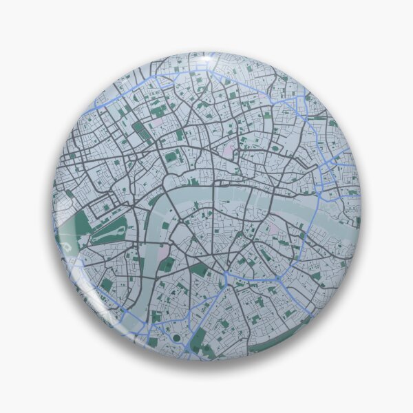 Item preview, London City Map | Map of London City designed and sold by Leo-Stride.