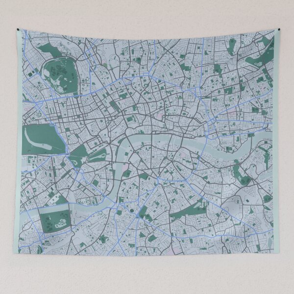 Item preview, London City Map | Map of London City designed and sold by Leo-Stride.