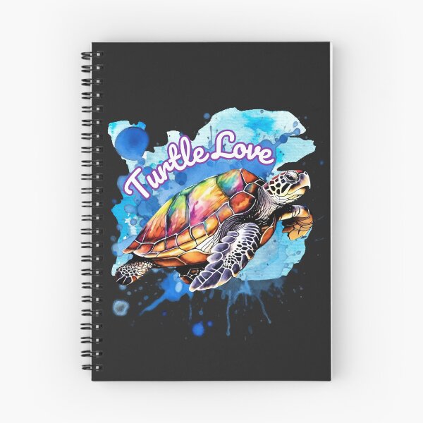 Item preview, Whimsical Elegance: 'Turtle Love' in Modern Watercolor Graphic designed and sold by DarlingsTees.