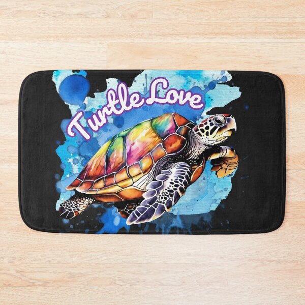 Item preview, Whimsical Elegance: 'Turtle Love' in Modern Watercolor Graphic designed and sold by DarlingsTees.