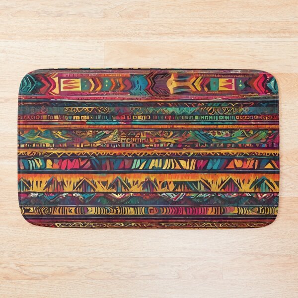 Item preview, Painted abstract tribal pattern. 9 designed and sold by SweetRossel.
