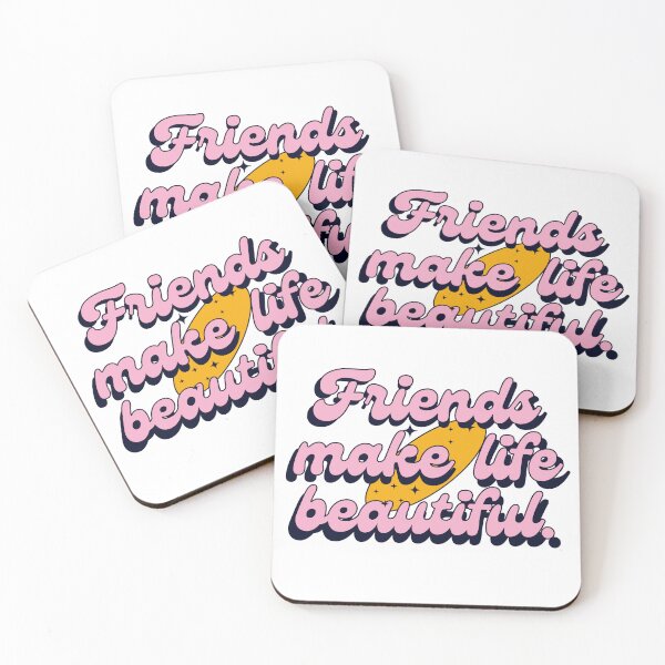 Item preview, Friends make life beautiful. designed and sold by Bananobanini.