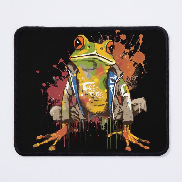Item preview, Hip-Hop Frog In Sweats Street Art  designed and sold by StephanieLZ.