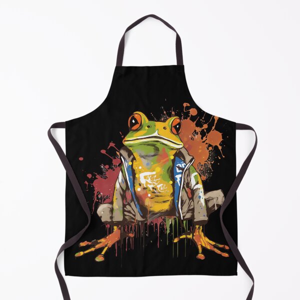 Item preview, Hip-Hop Frog In Sweats Street Art designed and sold by StephanieLZ.
