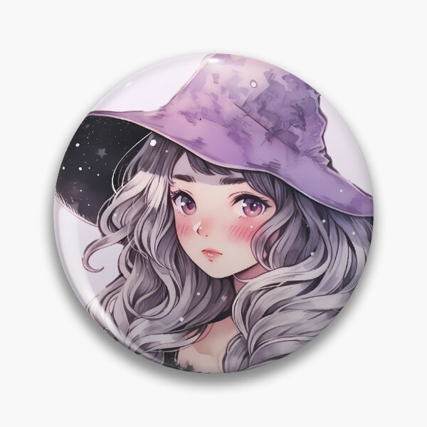 Aperçu de l'œuvre Sorcière galaxie pastel mignonne Kawaii créée et vendue par PastelMagic.
