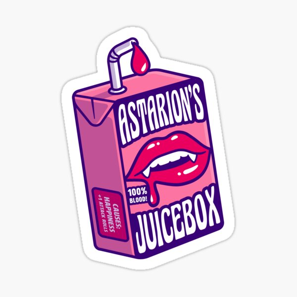 Aperçu de l'œuvre Boîte à jus d'Astarion créée et vendue par TheWizardRyn.