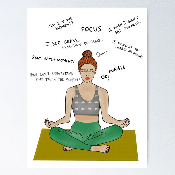 Item preview, Meditation  designed and sold by didemozberkartprints.