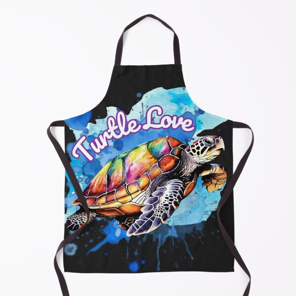 Item preview, Whimsical Elegance: 'Turtle Love' in Modern Watercolor Graphic designed and sold by DarlingsTees.