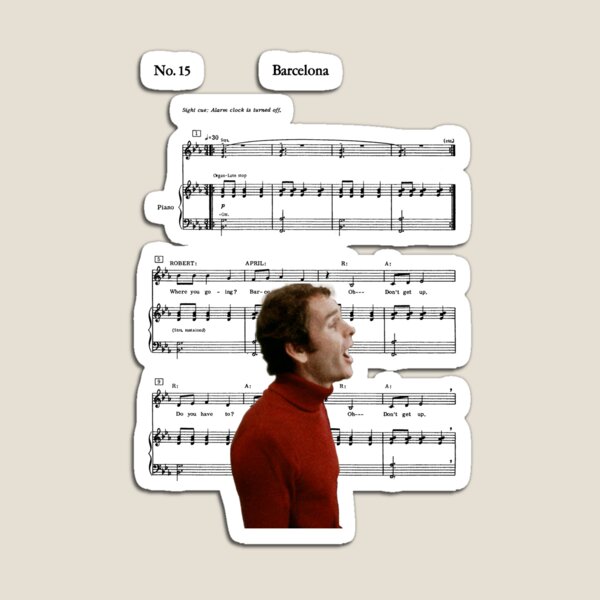 Item preview, Company - Barcelona - Sheet Music  designed and sold by JasonCurtis.