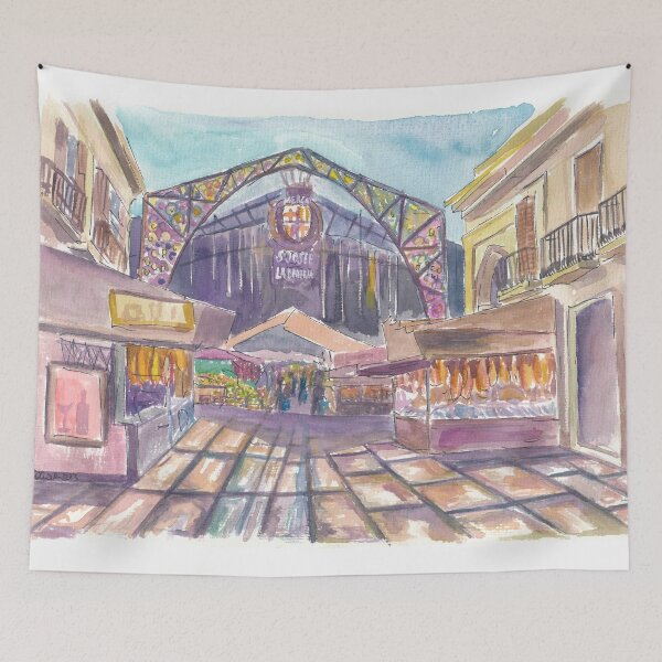Item preview, Marvellous Mercat de Sant Josep de la Boqueria in Barcelona designed and sold by artshop77.