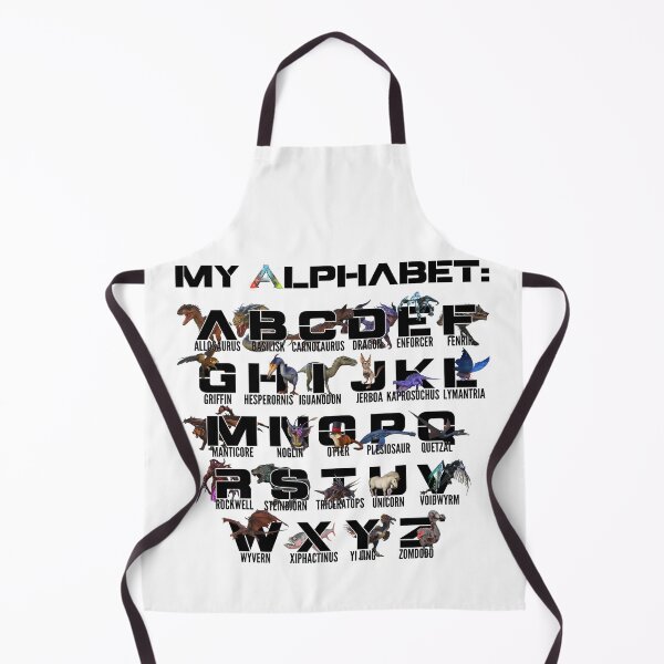Item preview, ARK Alphabet designed and sold by Kormix.