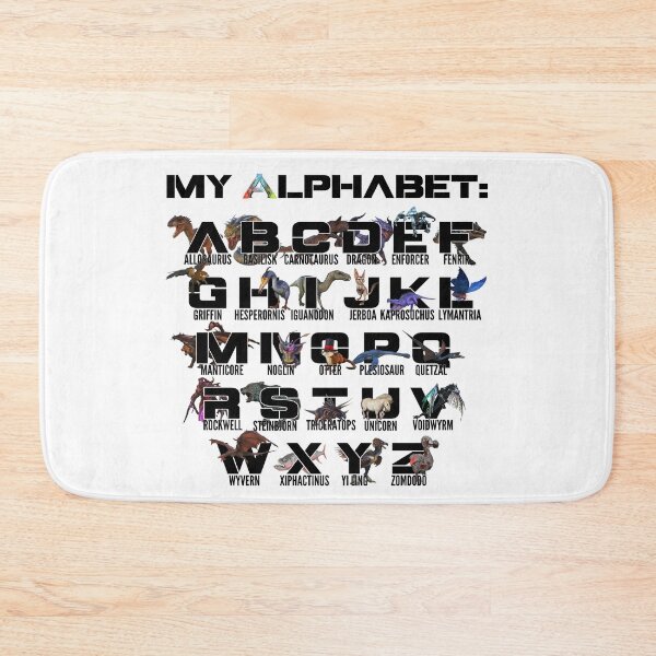 Item preview, ARK Alphabet designed and sold by Kormix.
