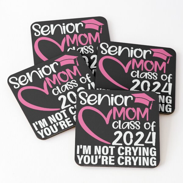 Item preview, Senior Mom Class of 2024 I'm Not Crying You're Crying designed and sold by ArtMeetsPizza.