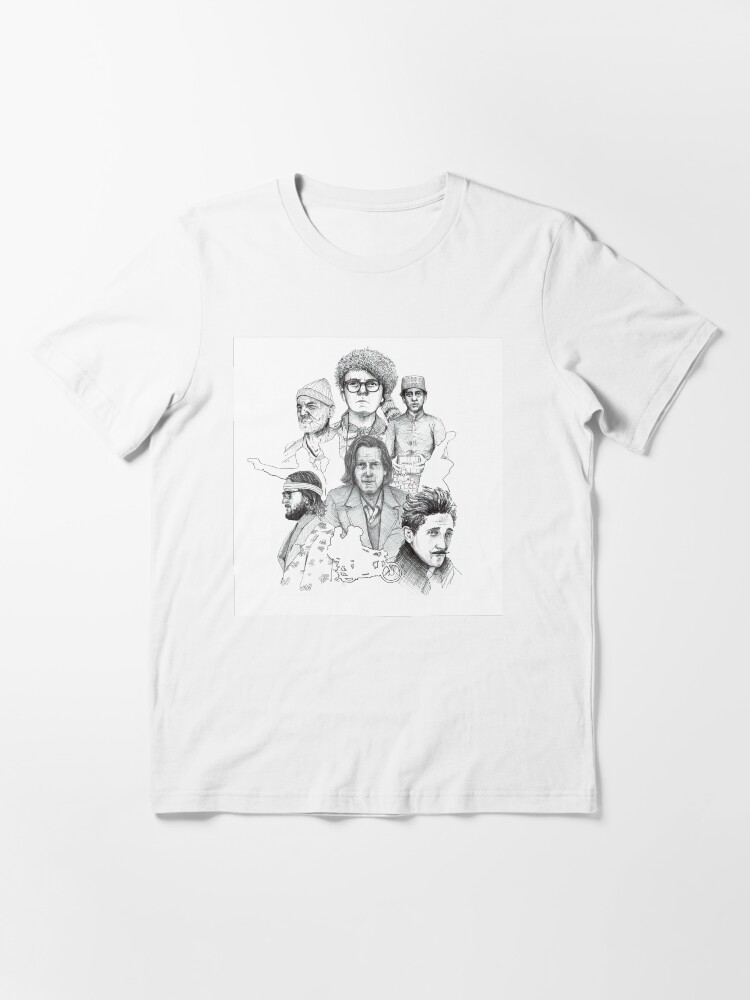 "Wes Anderson" Tshirt for Sale by danbartlett91 Redbubble wes