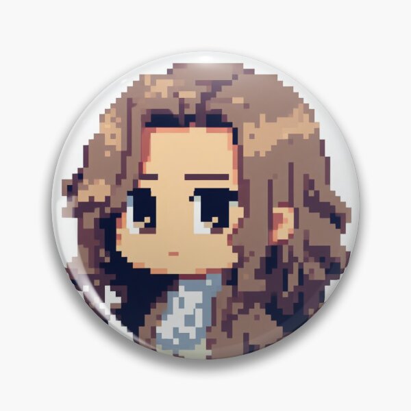 Item preview, 1700's 18th Century Cute Pixel Art Portrait designed and sold by cutepixeldreams.