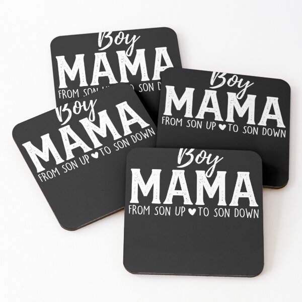 Item preview, Boy Mama From Son Upto Son Down Funny Mother's Day Fun Mom designed and sold by SpeedyPrints.