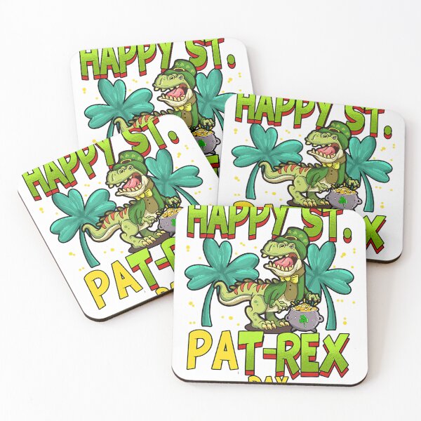Item preview, Happy St. Pat-rex Day Patricks Funny Trex Shamrock designed and sold by BalladOfZeus.