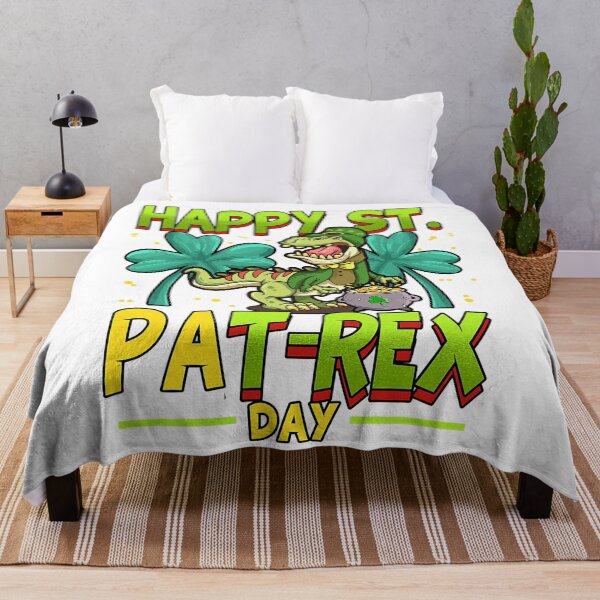 Item preview, Happy St. Pat-rex Day Patricks Funny Trex Shamrock designed and sold by BalladOfZeus.