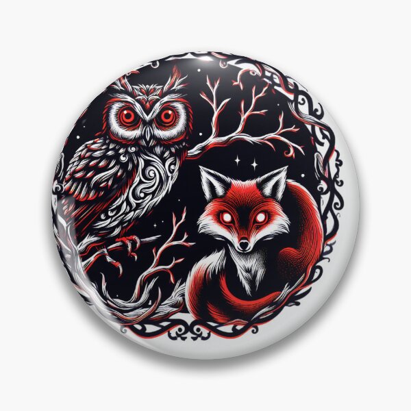 Item preview, Fox and owl designed and sold by FlorianHz.