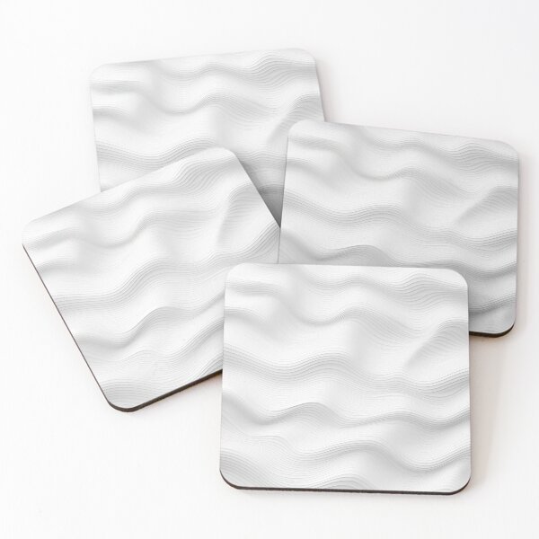 Item preview, "DesertWave" - White Seamless Wave Vector Illustration designed and sold by ZuelowArt.
