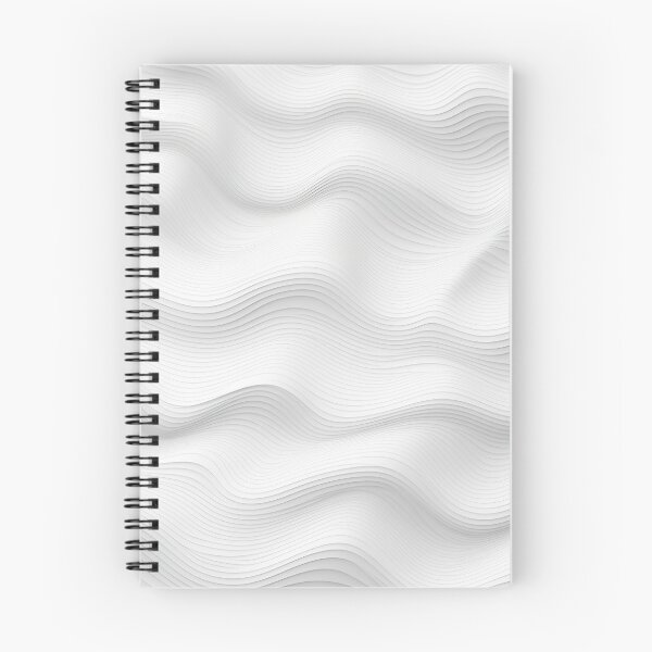 Item preview, "DesertWave" - White Seamless Wave Vector Illustration designed and sold by ZuelowArt.