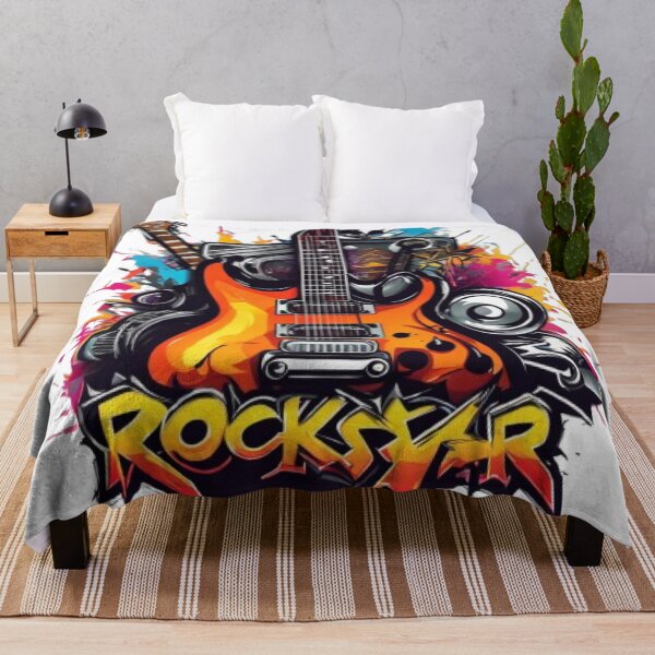 Item preview, "Electric Reverie: The Rockstar's Anthem" designed and sold by HarmonyGuitars.