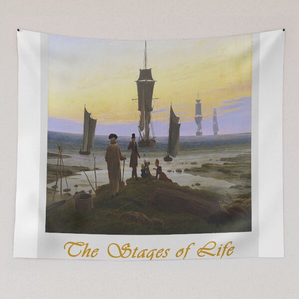 Item preview, The Stages of Life - 1835 - Caspar David Friedrich designed and sold by THASSON.