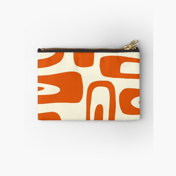 Item preview, patrón de formas irregulares color naranja y beige designed and sold by ArtKar.