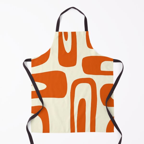 Item preview, patrón de formas irregulares color naranja y beige designed and sold by ArtKar.